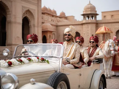 Baraat Transportation wedding service visual