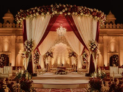 Bollywood Theme Décor wedding service visual