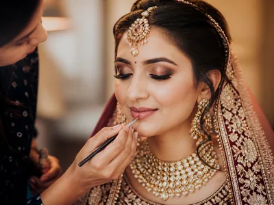 Bridal Makeup wedding service visual
