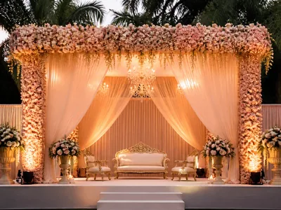 Digital Backdrops wedding service visual