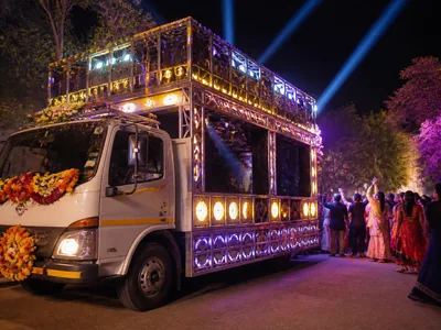 DJ Truck wedding service visual