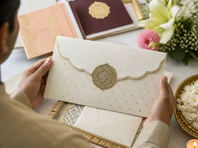 Envelope Design wedding service visual