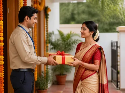 Gift Delivery wedding service visual