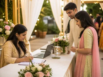 Guest Registration wedding service visual