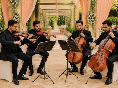 Instrumentalists wedding service visual