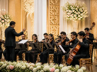 Live Orchestra wedding service visual