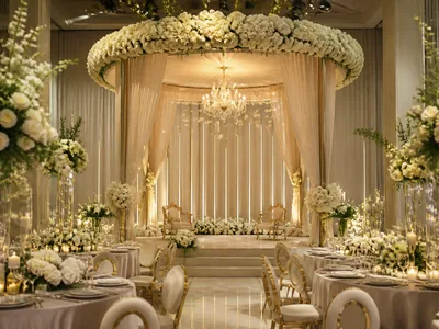 Modern Luxury Theme wedding service visual