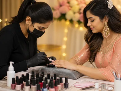 Nail Artist wedding service visual