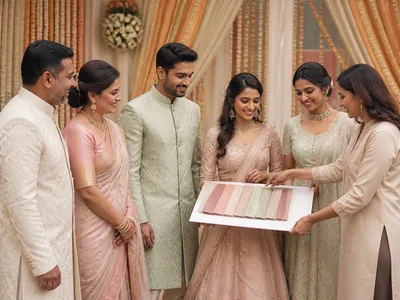 Outfit Coordination wedding service visual