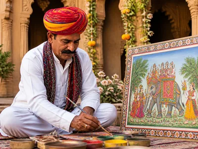 Rajasthani Artists wedding service visual