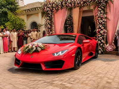 Supercar Entry wedding service visual