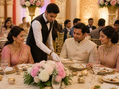 Table Service wedding service visual