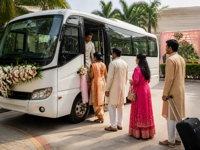 Wedding Shuttle Service wedding service visual