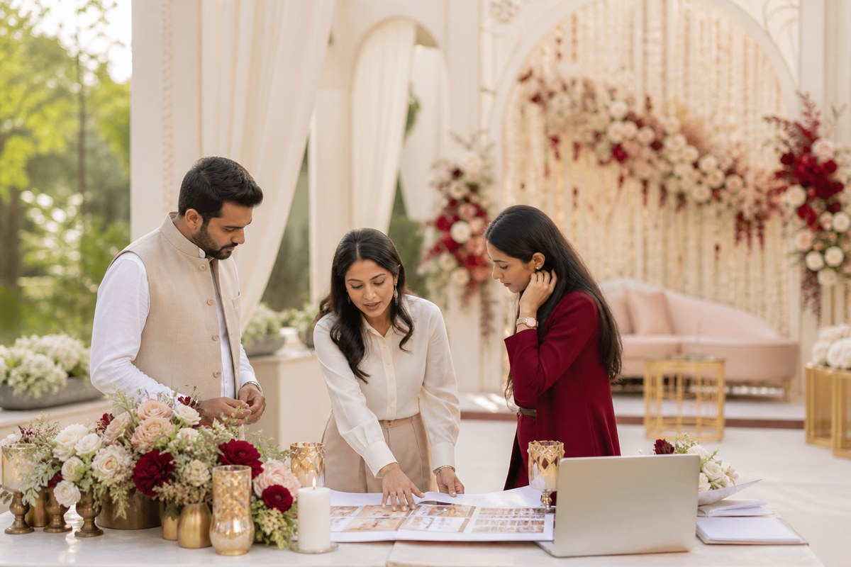 Experiential Wedding Services planning detail one