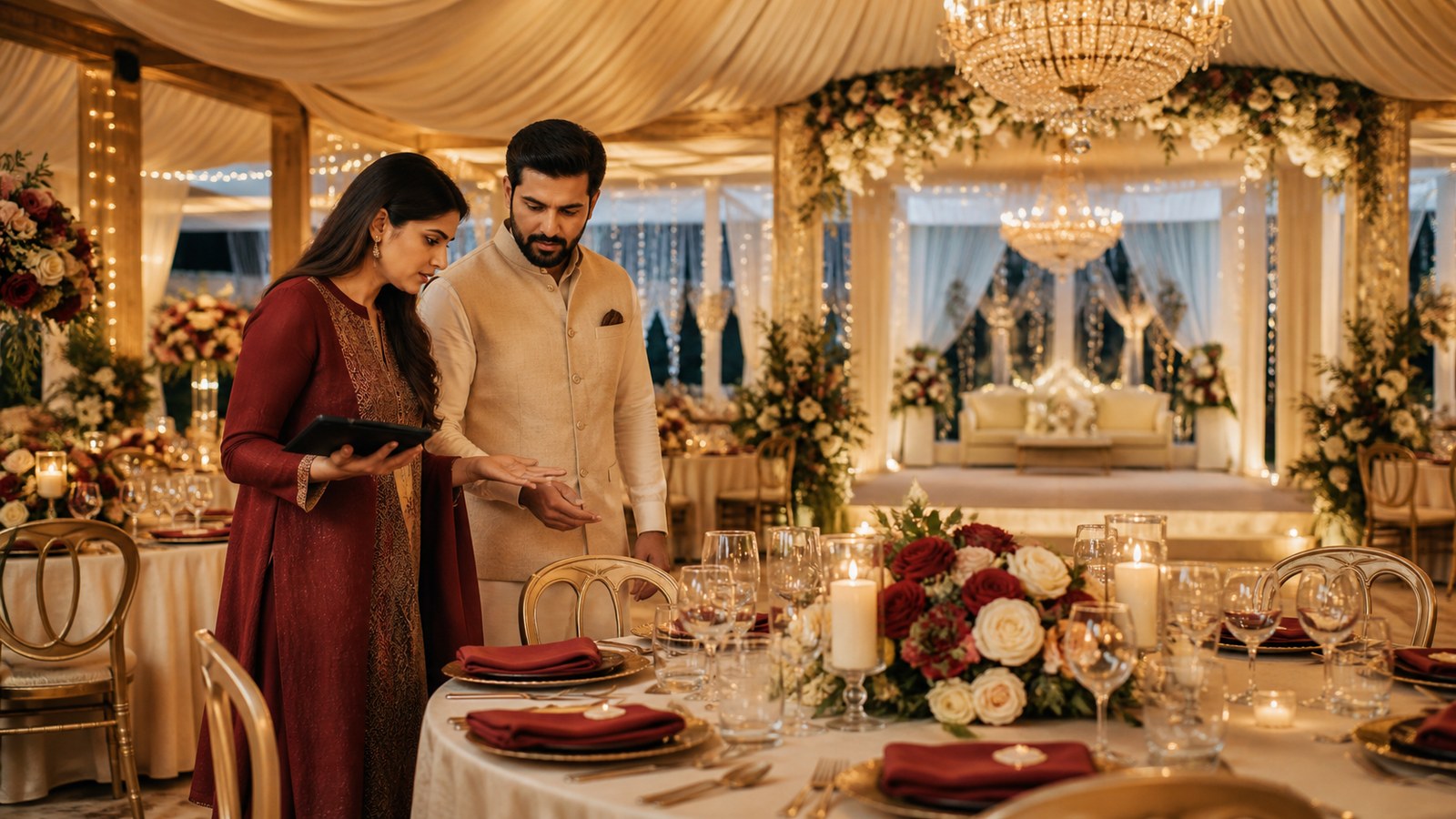 Wedding planning guide and checklist editorial visual in Delhi NCR
