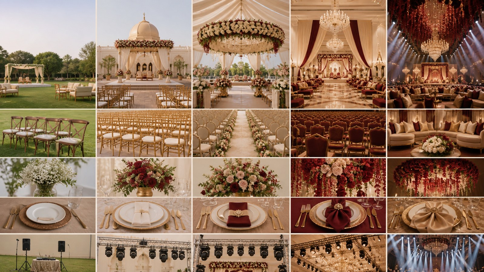 Wedding planning guide and checklist editorial visual in Delhi